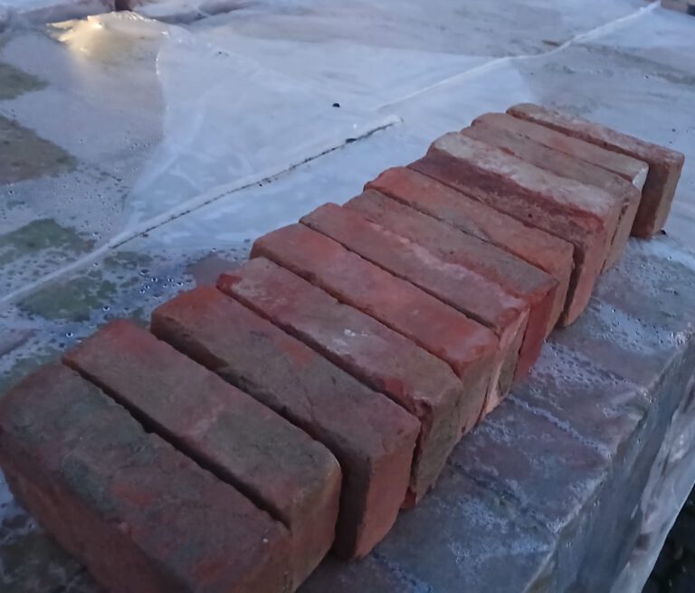 Vanaf week 4-2026 leverbaar 10000 stuks prachtige metselstenen, ook in delen leverbaar