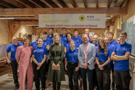 30 September 2025 - 13:11:09: Werkbzoek Koningin Maxima Cultuurfonds - locatie RIBO

Photo credit: Jorrit Lousberg/Light at Work Photography